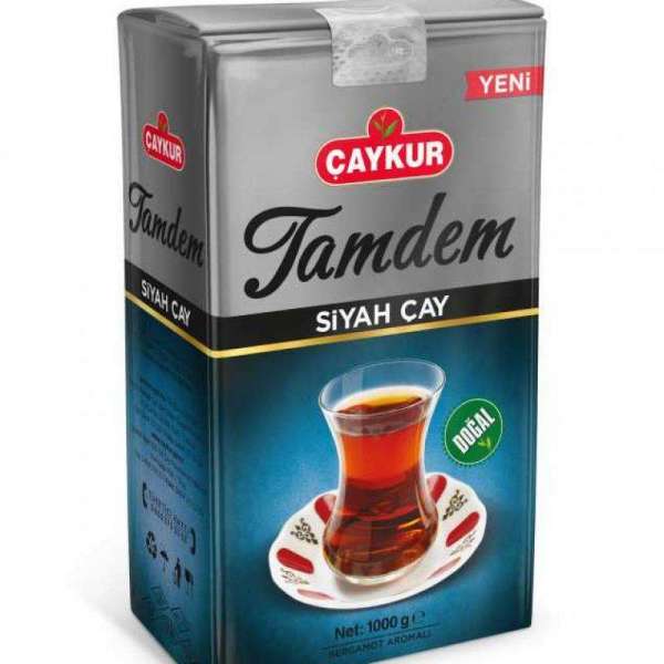 Черный натуральный чай Caykur Tamdem Earl Grey Tea