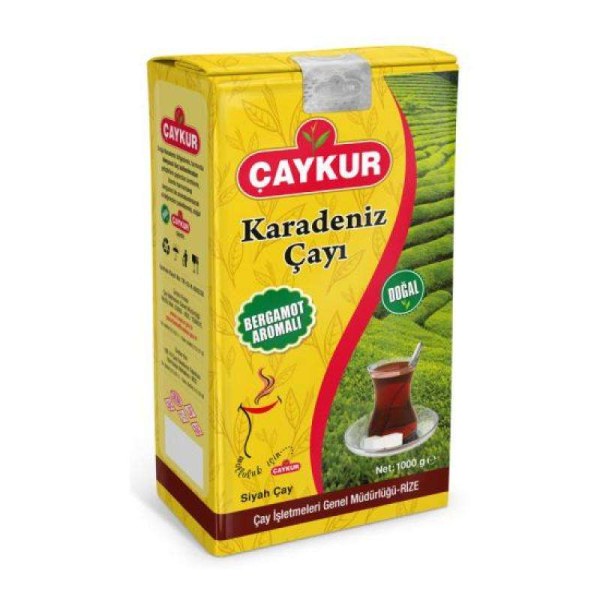Чорний чай Caykur Karadeniz з бергамотом 1000 г