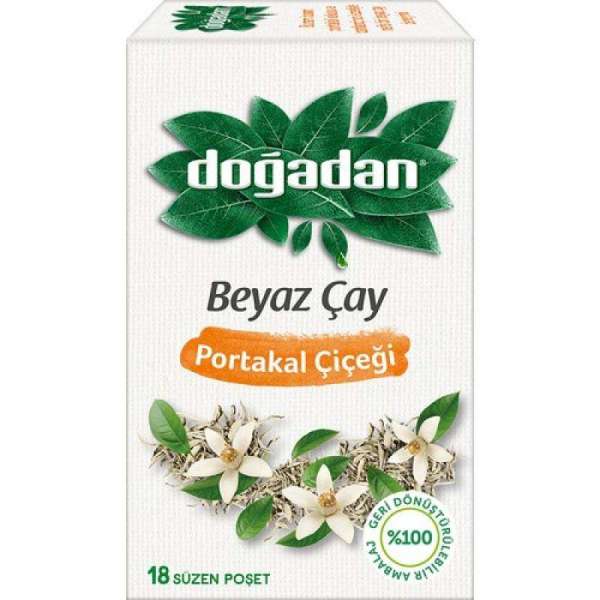 Белый чай Dogadan с цветами апельсина