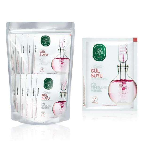 Очищающие салфетки Mystic Rose Water Facial Cleansing Wipe 30 шт