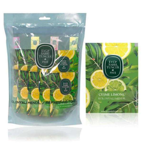 Очищающие салфетки Cesme Lemon 50 шт