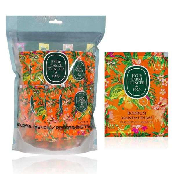Очищающие салфетки Bodrum Tangerine 50 шт