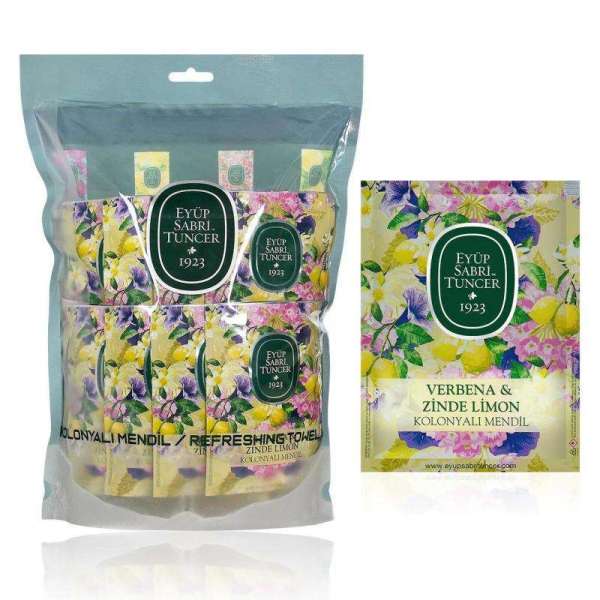 Очищающие салфетки  Verbena  Zinde Lemon 50 шт