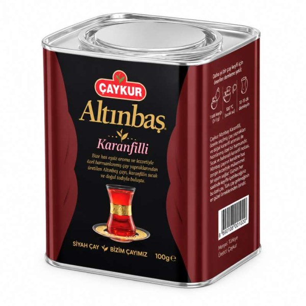 Чорний чай Caykur Altinbas з гвоздикою, 100 г