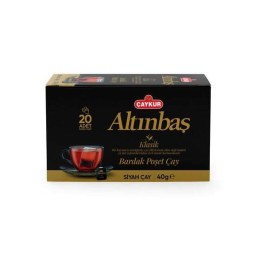 Caykur Altinbas Kolay Bardak Poset Cay 40 г — турецький чорний чай у пакетиках 20 шт