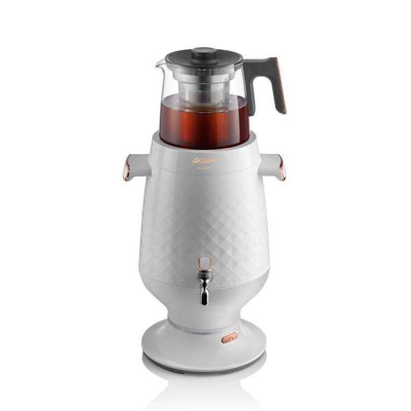 Чайник самовар ARZUM AR3083  Белый