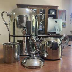 Коркмаз A334 Nosta Mega Inox / Chrome Самовар